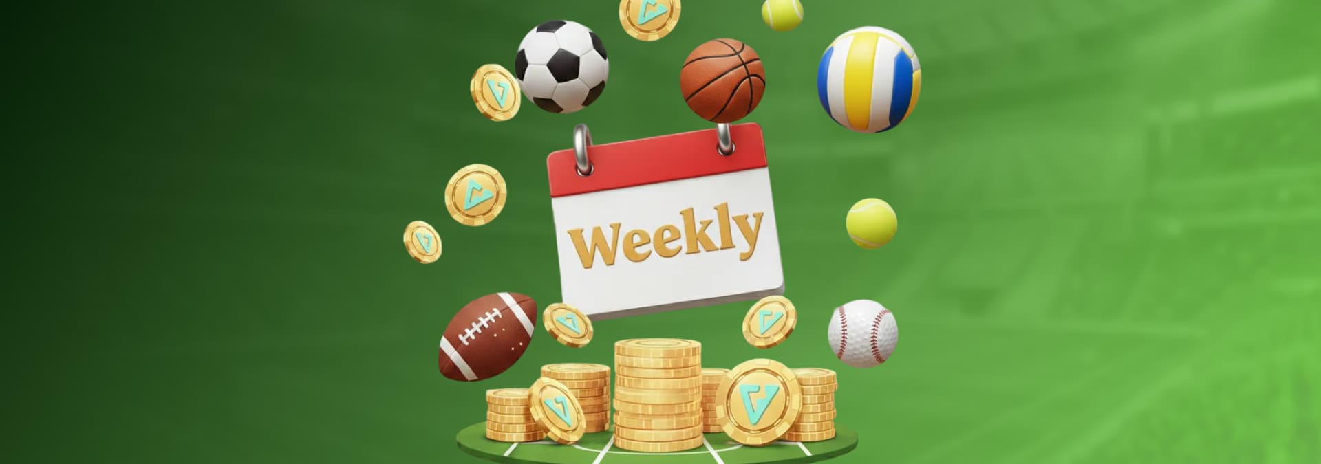 Haftalık Spor Bonusu USDT 20 Freebet